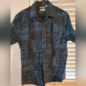 Haggar Men's Large Camp Shirt